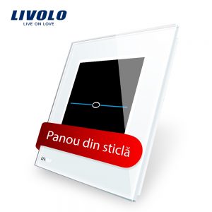 Panou întrerupător cu touch din sticlă